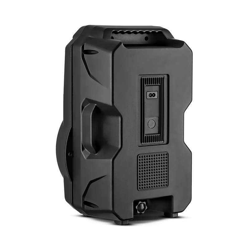 Caixa de Som Amplificada Mondial Connect Partyplus CM-250, Bluetooth, Potência 250W, LED, USB, Rádio FM e Função TWS, Bivolt Preta