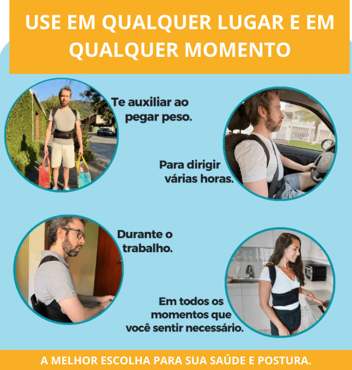 Corretor Postural  ErgoFit Slin