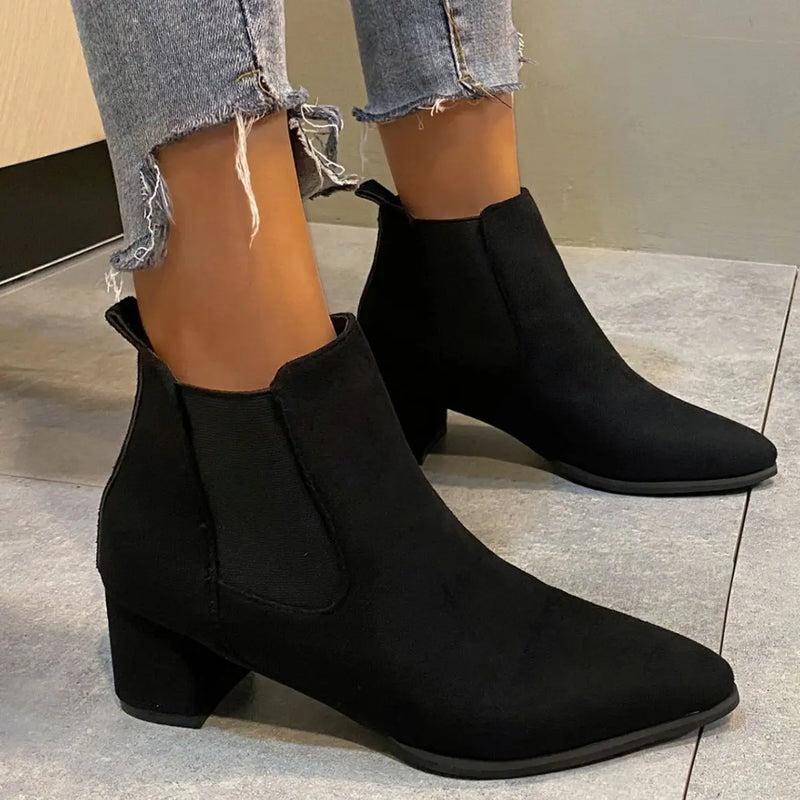 Botas Feminina Chelsea Conforto