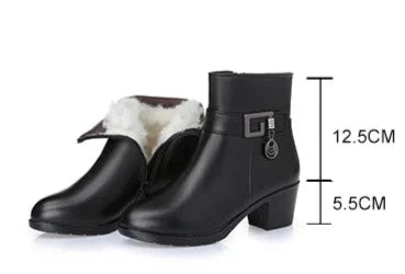 Bota Cano Baixo de Inverno Feminina Deusa