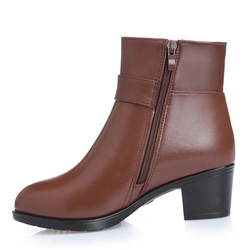 Bota Cano Baixo de Inverno Feminina Deusa