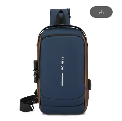 Bolsa Masculina De Ombro Carregamento USB