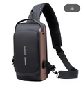 Bolsa Masculina De Ombro Carregamento USB