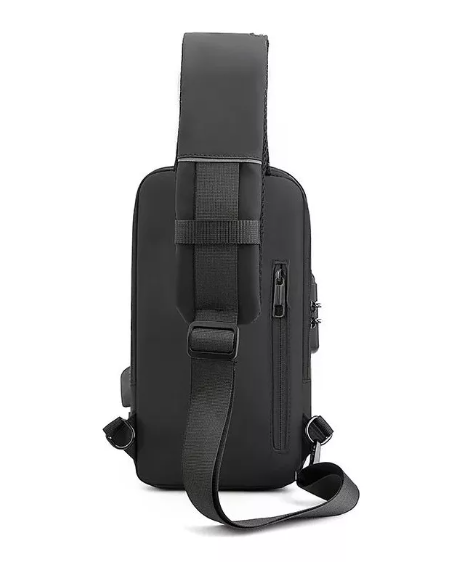 Bolsa Masculina De Ombro Carregamento USB